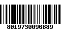 Código de Barras 8019730096889