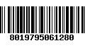 Código de Barras 8019795061280