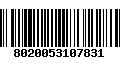 Código de Barras 8020053107831