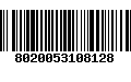 Código de Barras 8020053108128