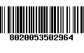 Código de Barras 8020053502964