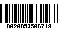 Código de Barras 8020053506719