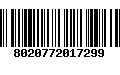 Código de Barras 8020772017299