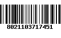 Código de Barras 8021103717451