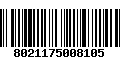 Código de Barras 8021175008105