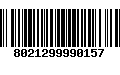 Código de Barras 8021299990157