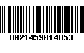 Código de Barras 8021459014853