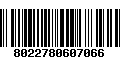 Código de Barras 8022780607066