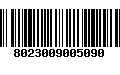 Código de Barras 8023009005090