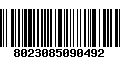 Código de Barras 8023085090492