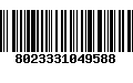 Código de Barras 8023331049588