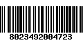 Código de Barras 8023492004723