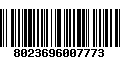 Código de Barras 8023696007773