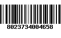 Código de Barras 8023734004658