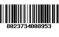 Código de Barras 8023734008953