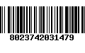 Código de Barras 8023742031479
