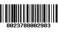 Código de Barras 8023788002983