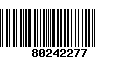 Código de Barras 80242277