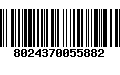 Código de Barras 8024370055882
