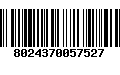 Código de Barras 8024370057527
