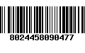 Código de Barras 8024458090477