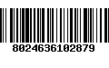 Código de Barras 8024636102879
