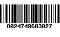 Código de Barras 8024749603027