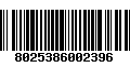 Código de Barras 8025386002396