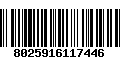 Código de Barras 8025916117446