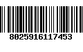 Código de Barras 8025916117453