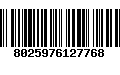 Código de Barras 8025976127768
