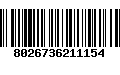 Código de Barras 8026736211154