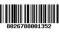 Código de Barras 8026788001352