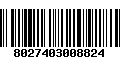 Código de Barras 8027403008824