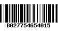 Código de Barras 8027754654015
