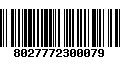 Código de Barras 8027772300079