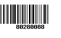 Código de Barras 80280088