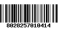 Código de Barras 8028257010414
