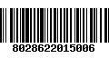 Código de Barras 8028622015006