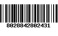 Código de Barras 8028842802431