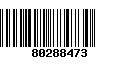 Código de Barras 80288473