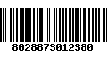 Código de Barras 8028873012380