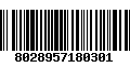 Código de Barras 8028957180301
