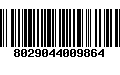 Código de Barras 8029044009864