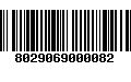 Código de Barras 8029069000082