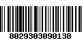 Código de Barras 8029303090138