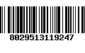 Código de Barras 8029513119247