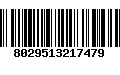 Código de Barras 8029513217479