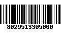 Código de Barras 8029513305060