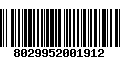 Código de Barras 8029952001912